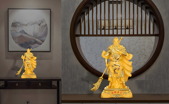 Chinese Feng Shui Guan Yu Statue - Guan Gong