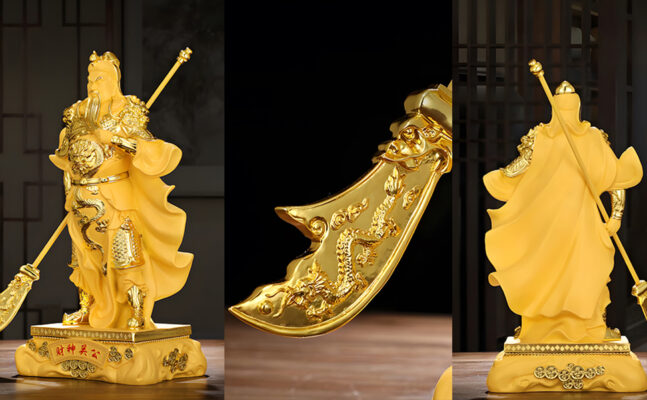 Chinese Feng Shui Guan Yu Statue - Guan Gong