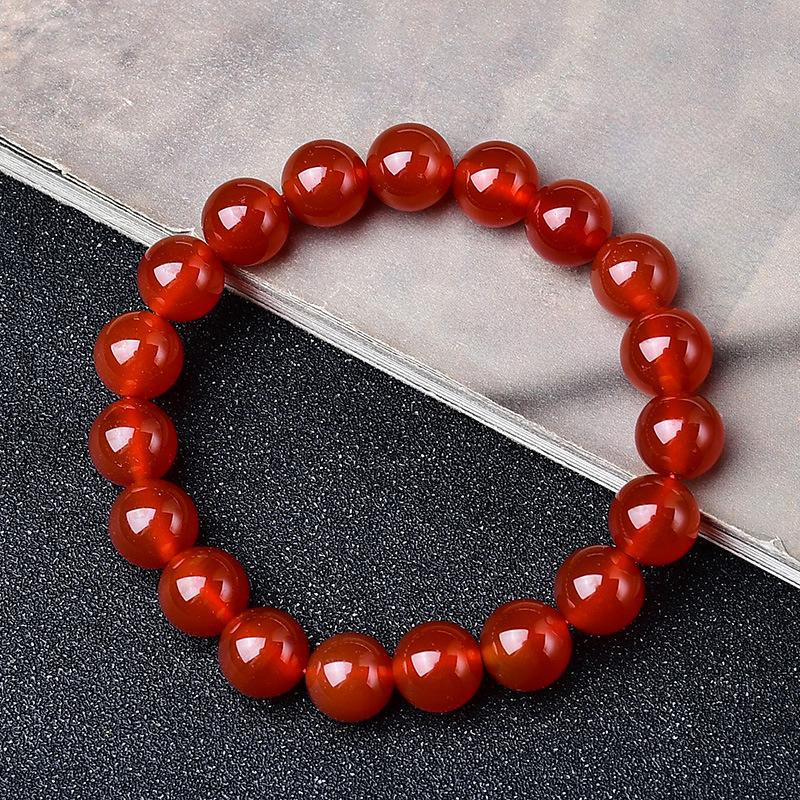 feng shui red agate bracelet