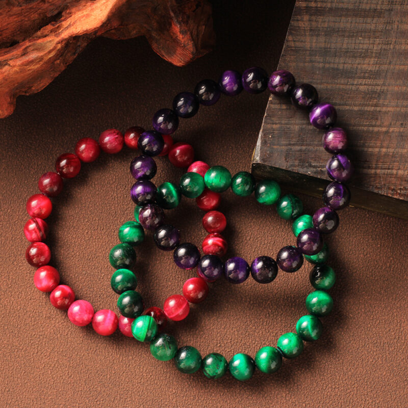 Feng Shui Tiger's Eye Stone Bracelet