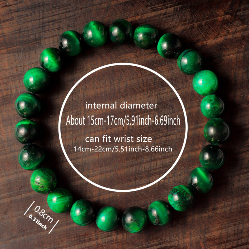 Feng Shui Tiger's Eye Stone Bracelet