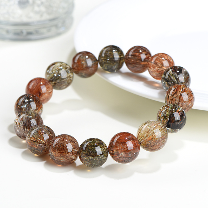 Dual-Tone Super Seven Feng Shui Bracelet