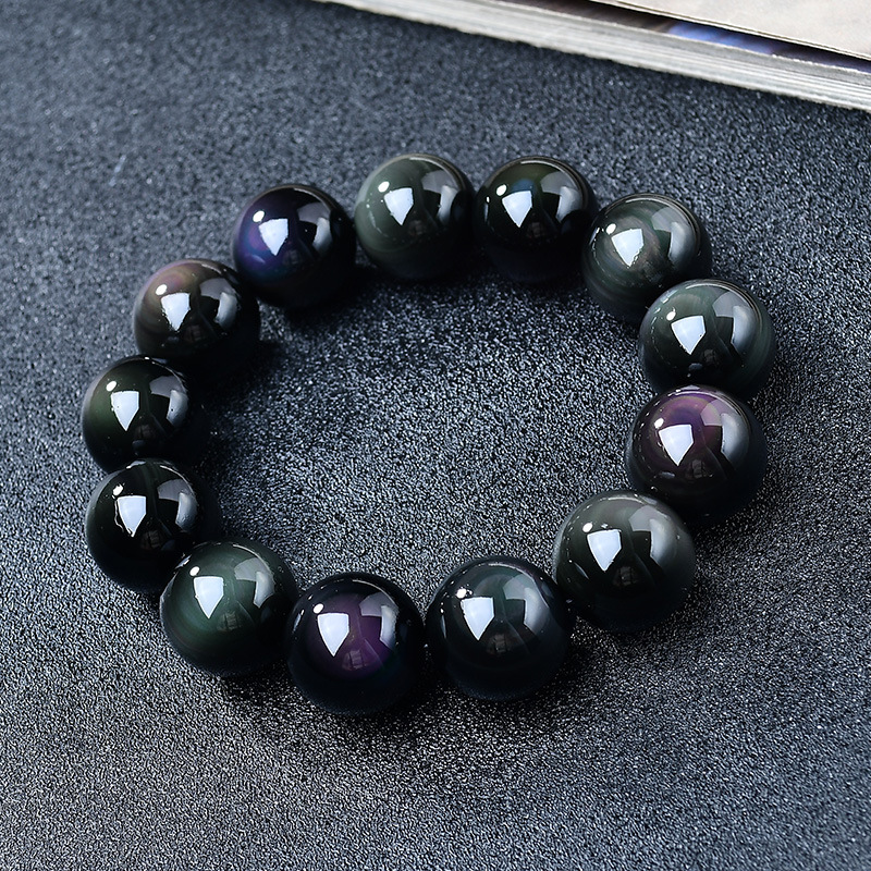 feng shui black obsidian bracelet