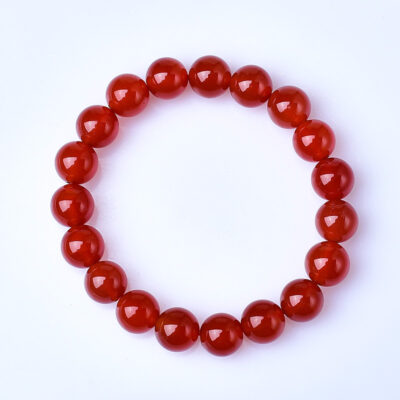 feng shui red agate bracelet