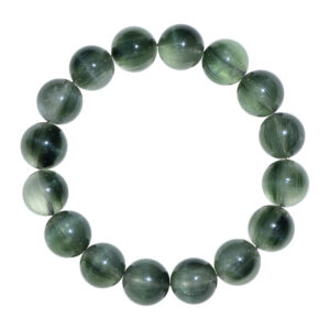 Cat’s Eye Green Rutilated Quartz Feng Shui Bracelet