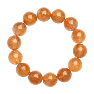 Copper Rutilated Quartz Feng Shui Bracelet
