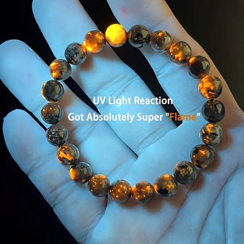 Feng Shui Flame Stone Bracelet