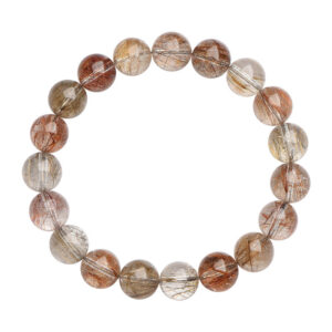 Devil’s Hair Rutilated Quartz Feng Shui Bracelet