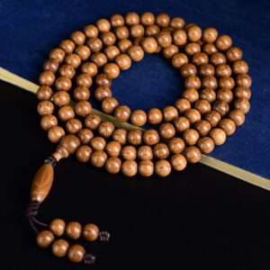 Double Gourd Six - Paths Wood Feng Shui Bracelet