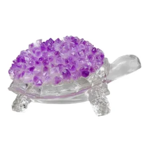 amethyst turtle feng shui lamp