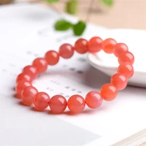 Pink Agate Feng Shui Bracelet