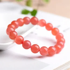 Pink Agate Feng Shui Bracelet