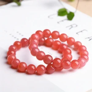 Pink Agate Feng Shui Bracelet