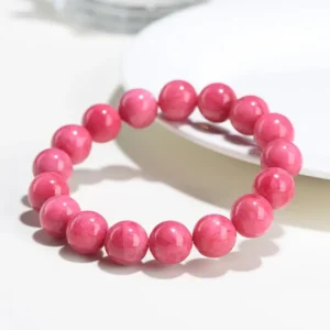 Pink Rhodonite Feng Shui Bracelet