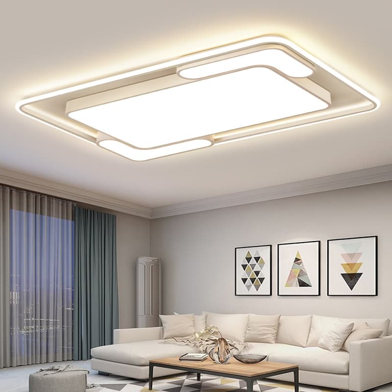 living room benefits from layered lighting
