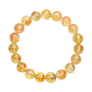 osmanthus yellow topaz feng shui bracelet
