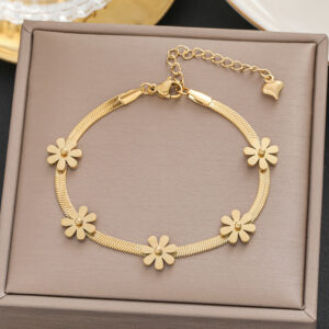 Five Blossom Feng Shui Anklet