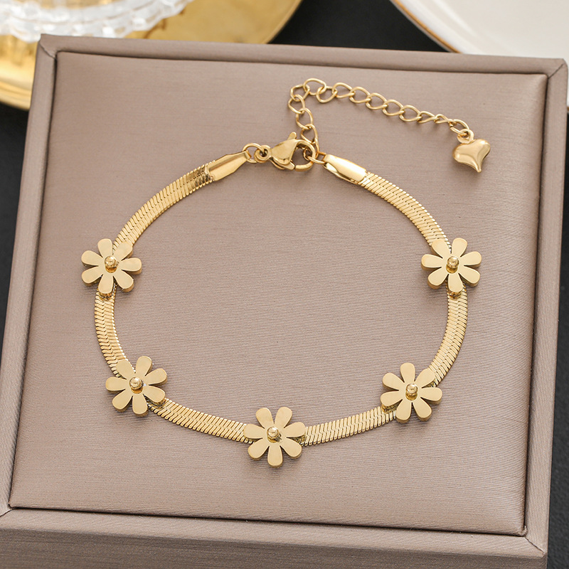 Five Blossom Feng Shui Anklet
