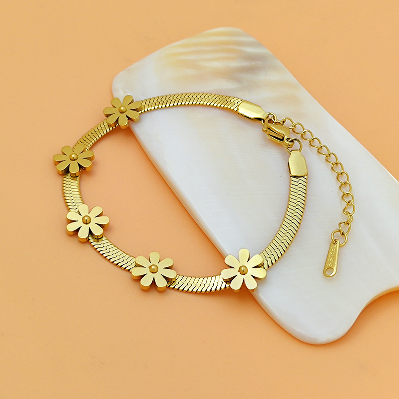 Five Blossom Feng Shui Anklet