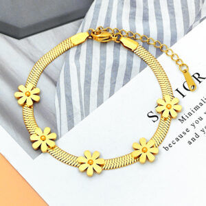 Five Blossom Feng Shui Anklet