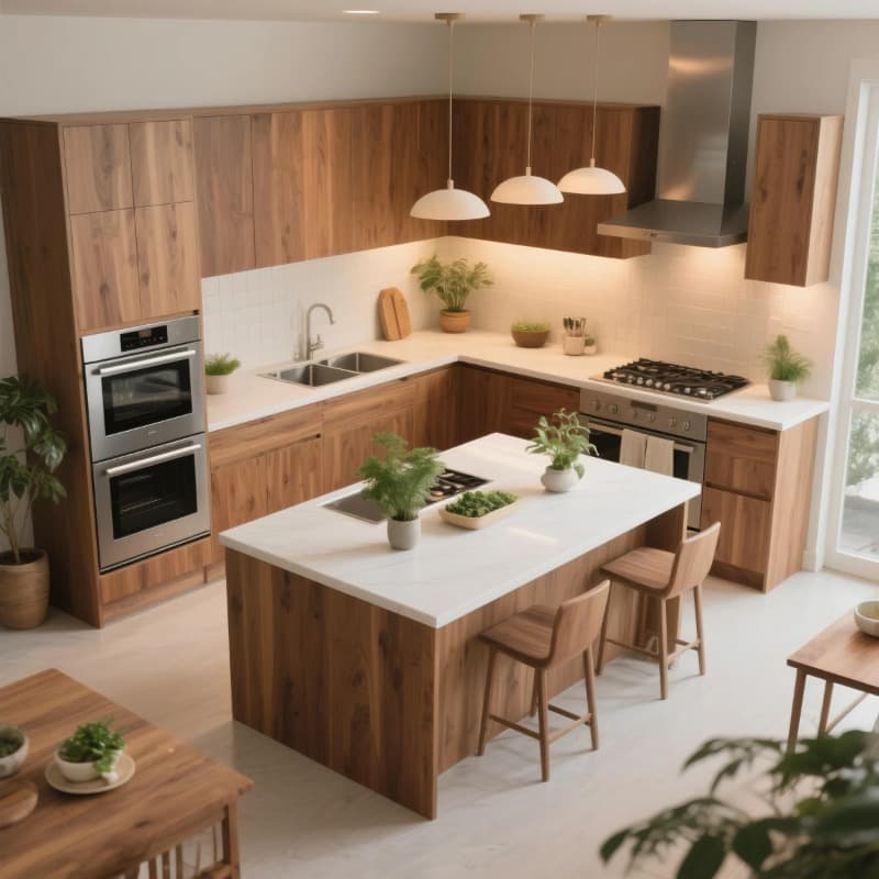 Feng Shui Kitchen Layout for Health and Prosperity