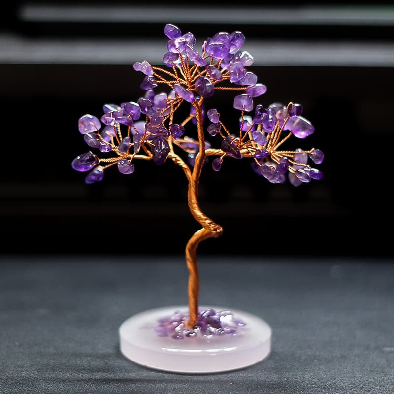 Amethyst Feng Shui Crystal Tree