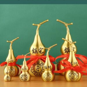 Feng Shui Brass Gourd for Wealth and Home Protection