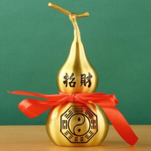 Feng Shui Brass Gourd for Wealth and Home Protection