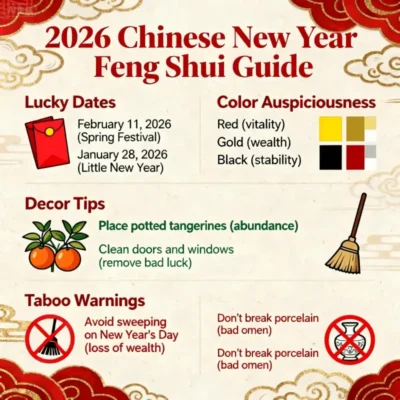 Feng Shui for Chinese New Year 2026